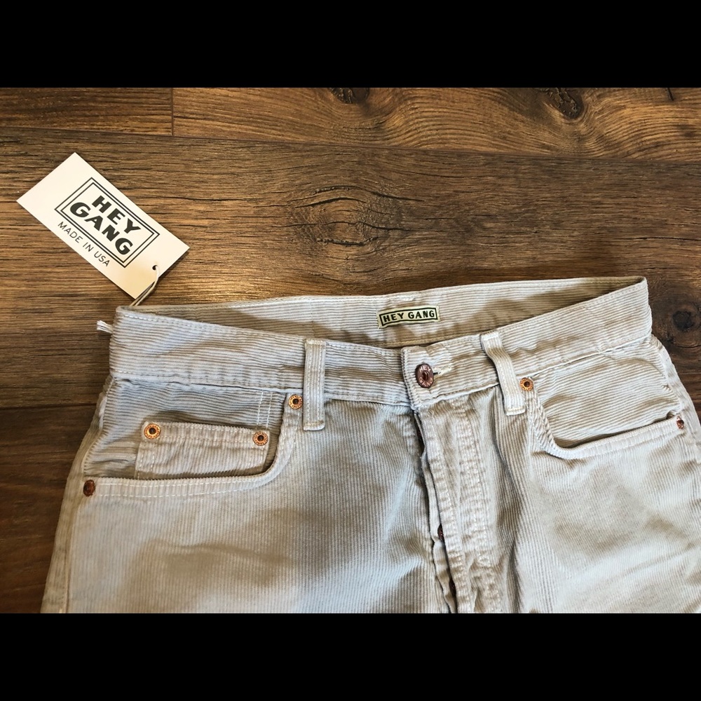 NWT size 29 The Hey Gang light grey cords - Picture 3 of 4